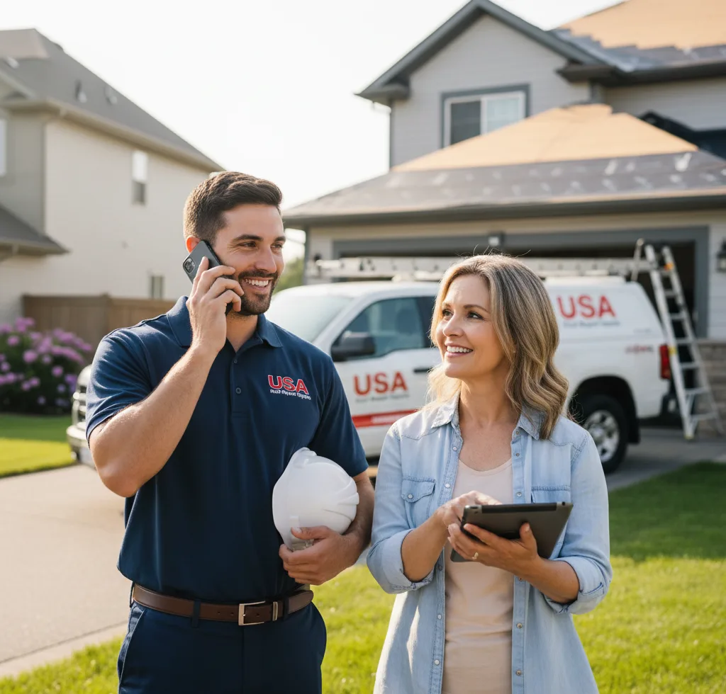USA Roof Repair Experts customer support in Bangor